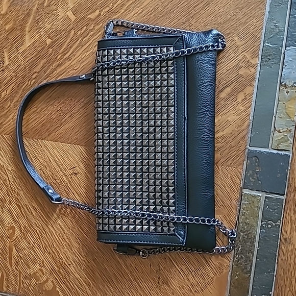 PU Studded Clutch Crossbody Bag - Picture 7 of 16